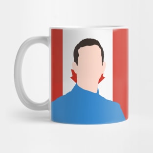 Nicholas Latifi Face Art - Flag Edition Mug